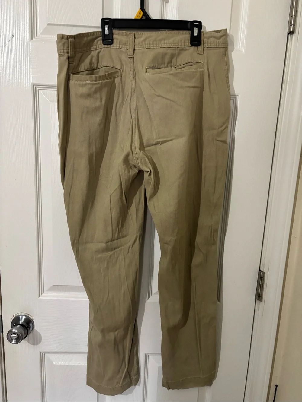 Men's Khaki Casual Pants - Classic Straight Fit